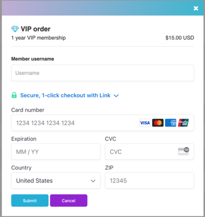 Teen Chat - Membership Upgrade to VIP